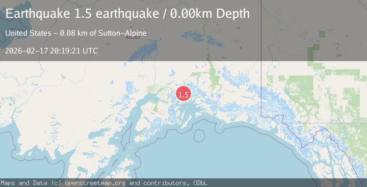 Map of Southern Alaska