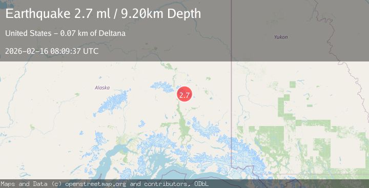 Map of Central Alaska