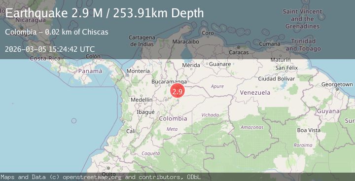 Map of northern Colombia
