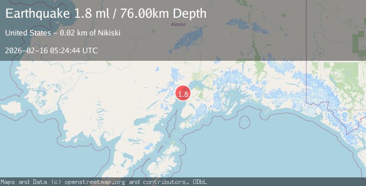 Map of Kenai Peninsula, Alaska