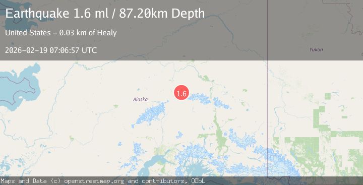 Map of Central Alaska