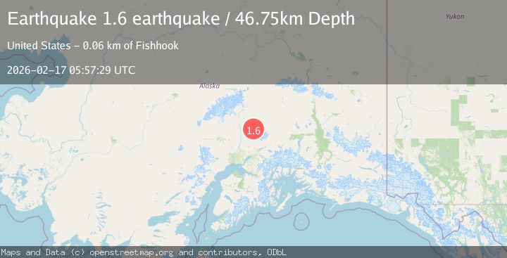 Map of Central Alaska
