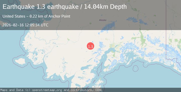 Map of Southern Alaska