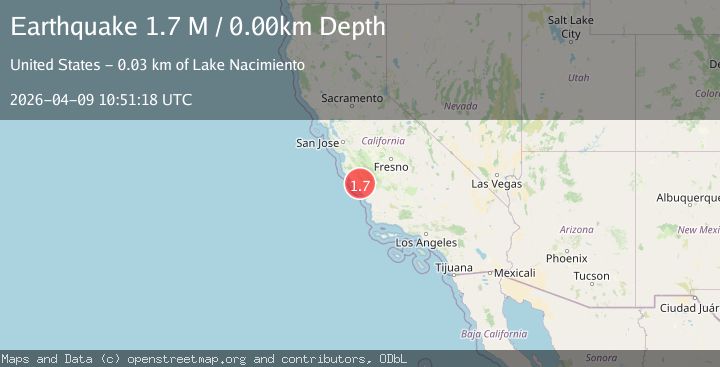Map of Central California