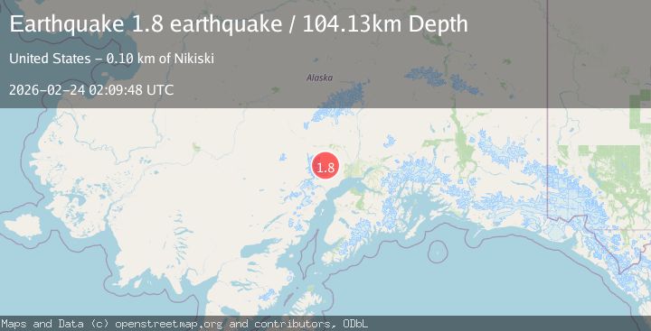 Map of Southern Alaska