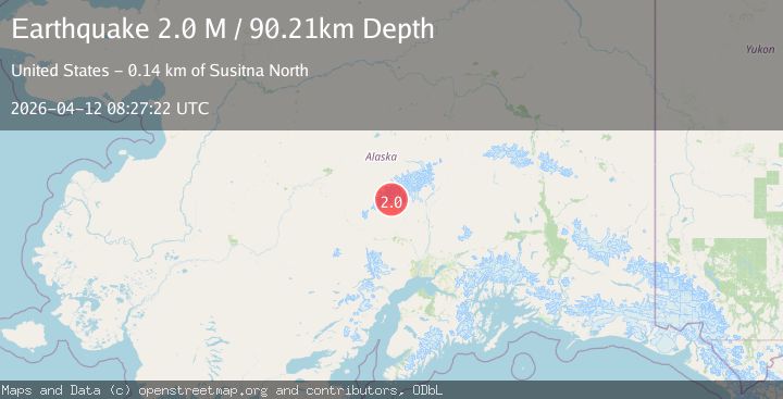 Map of Central Alaska