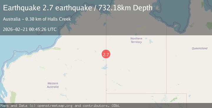 Map of Western Australia