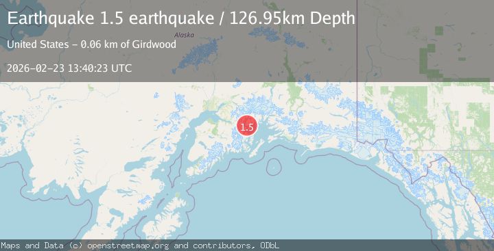 Map of Kenai Peninsula, Alaska