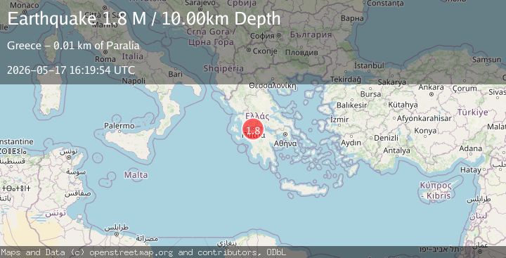 Map of West Greece