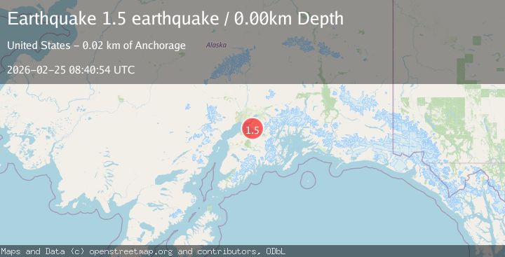 Map of Southern Alaska