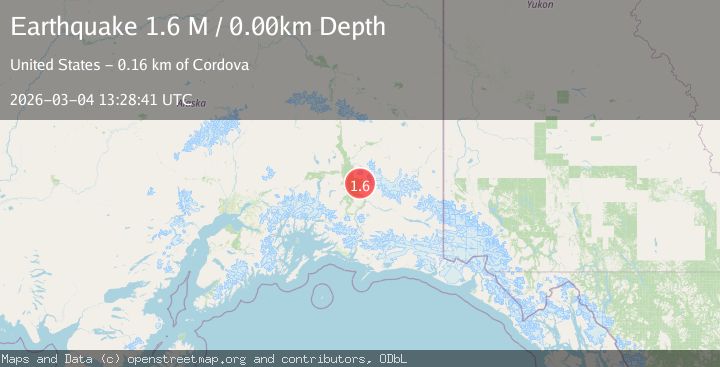 Map of Southern Alaska