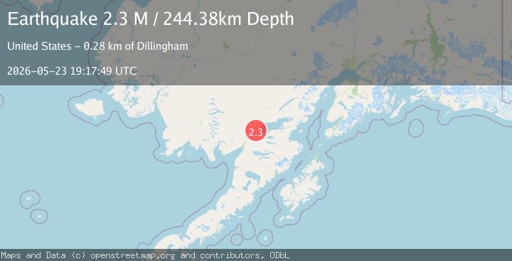 Map of Southern Alaska