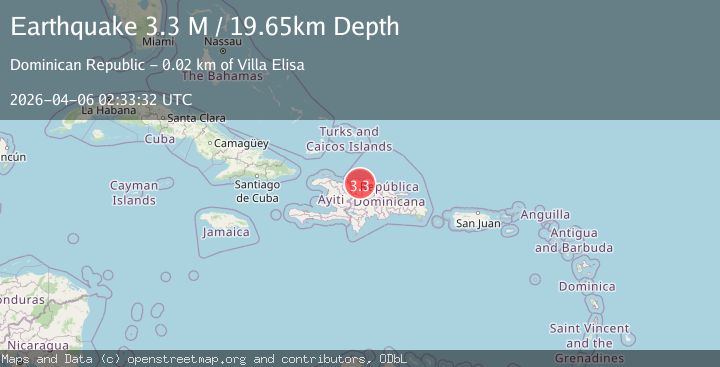 Map of Dominican Republic