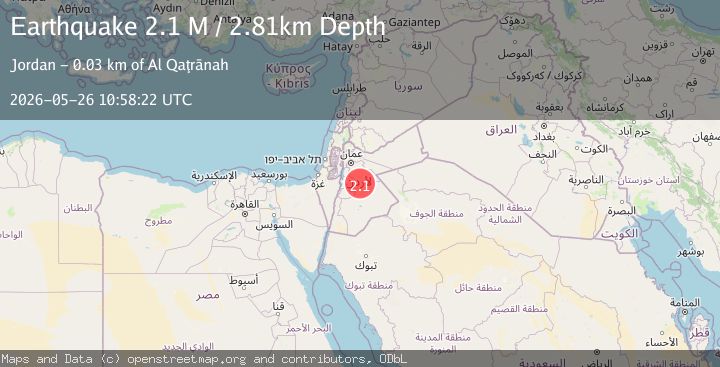 Map of Dead Sea region