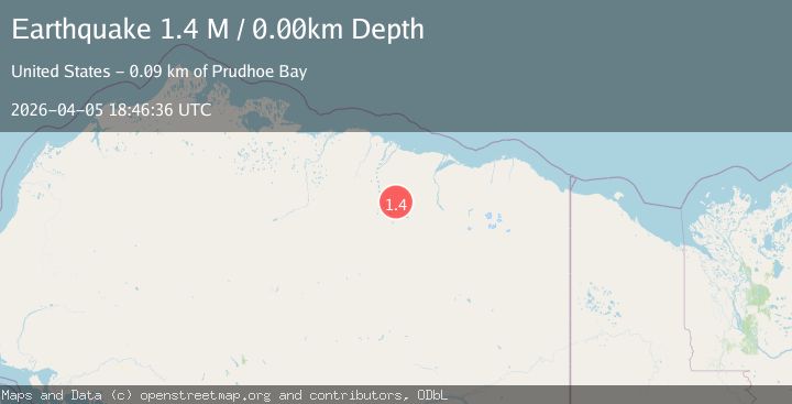 Map of northern Alaska