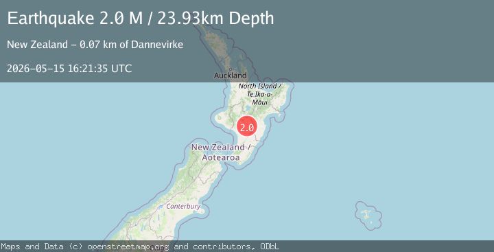 Map of Rangitikei District, New Zealand
