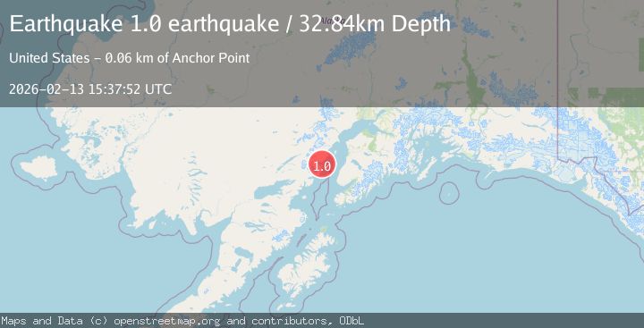 Map of Southern Alaska