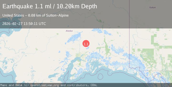 Map of Central Alaska