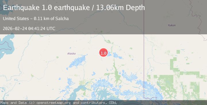 Map of Central Alaska