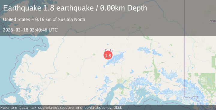 Map of Central Alaska