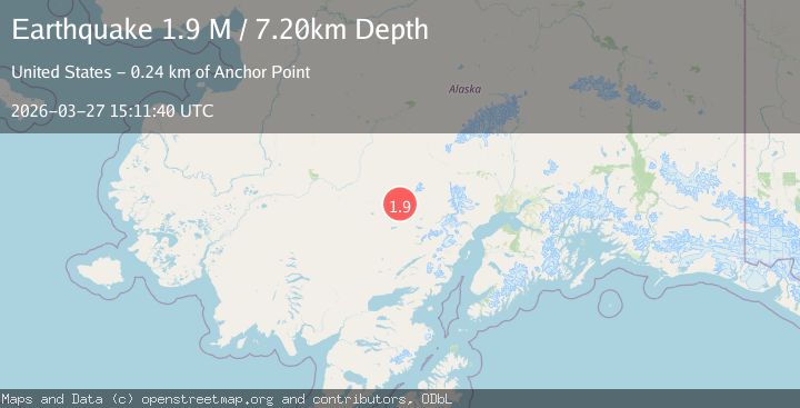 Map of Southern Alaska