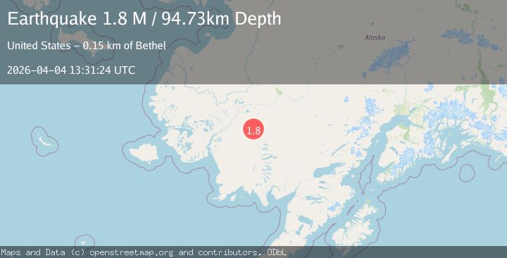 Map of Southern Alaska
