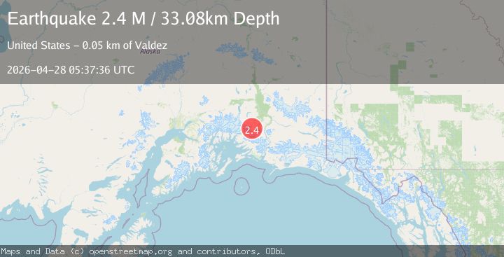 Map of Southern Alaska