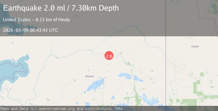Map of Central Alaska