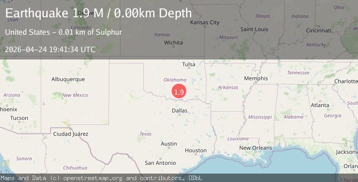 Map of Oklahoma