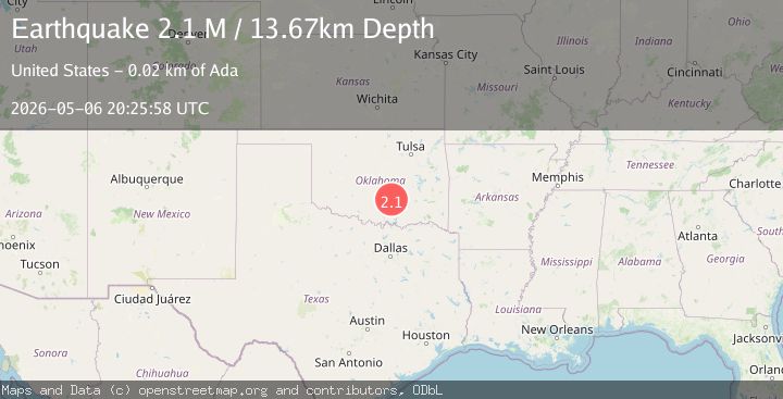 Map of Oklahoma