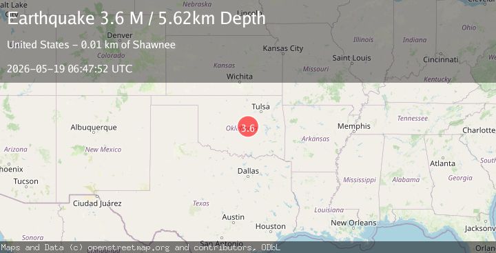 Map of Oklahoma