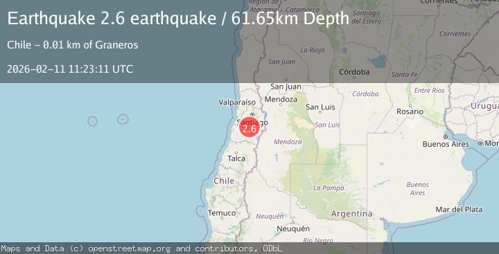 Map of Libertador General Bernardo O'Higgins, Chile