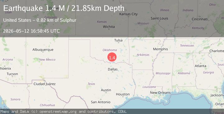 Map of Oklahoma