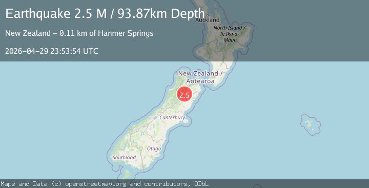 Map of Marlborough District, New Zealand