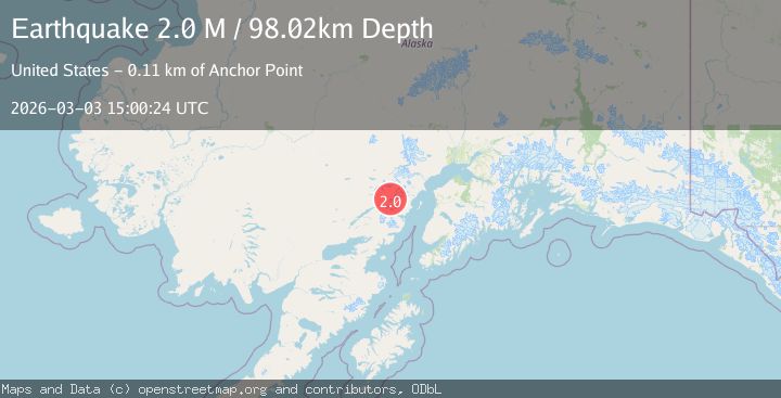 Map of Southern Alaska