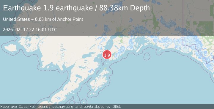 Map of Southern Alaska