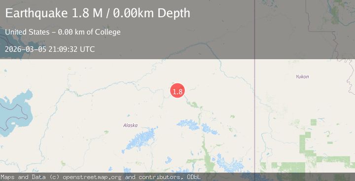 Map of Central Alaska
