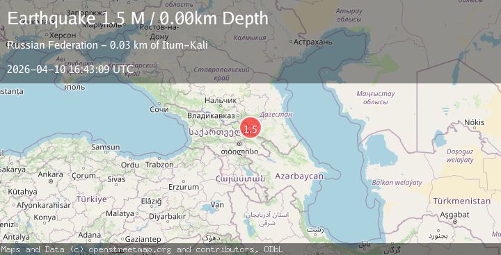 Map of Georgia (Sak'art'velo)