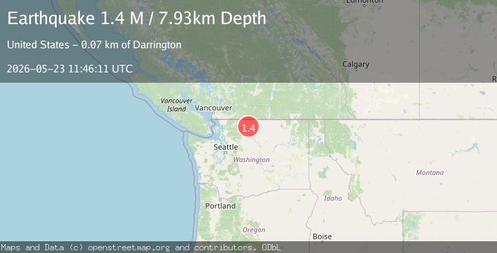 Map of Washington