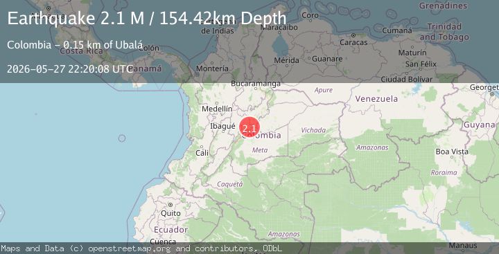 Map of Colombia