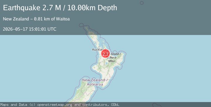 Map of Matamata-Piako District, New Zealand