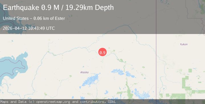 Map of Central Alaska