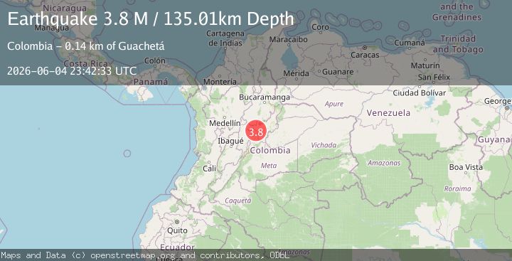 Map of Colombia