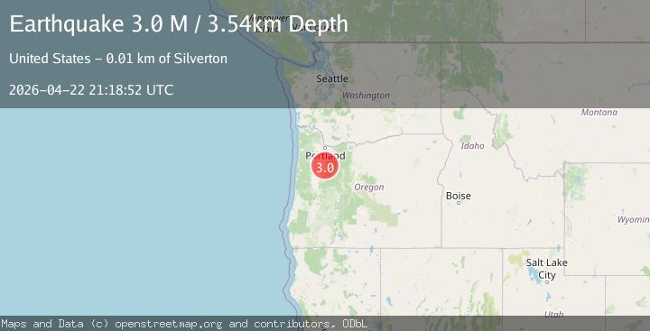 Map of Oregon