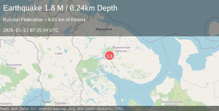 Map of northwestern Russia