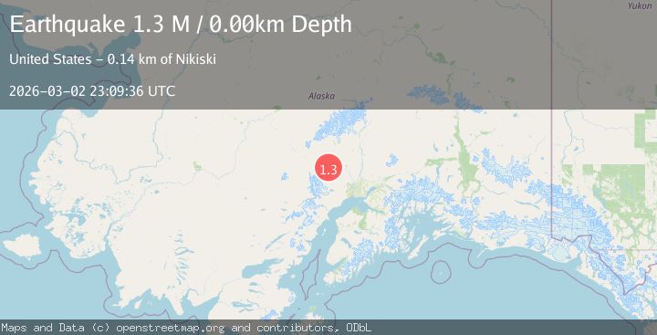 Map of Southern Alaska