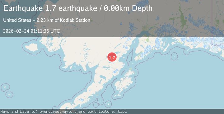 Map of Southern Alaska