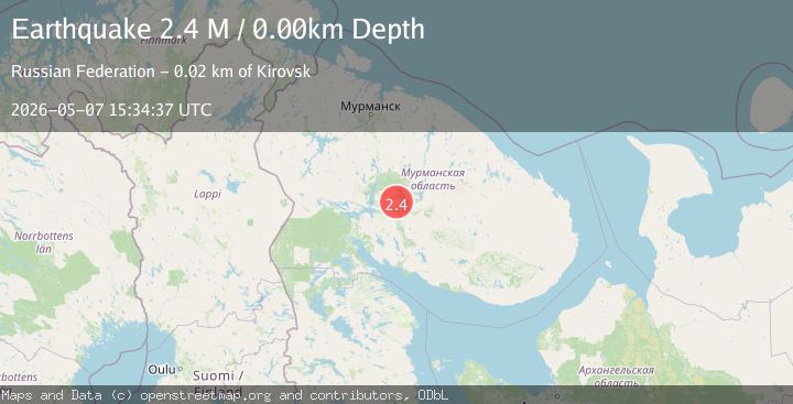Map of northwestern Russia