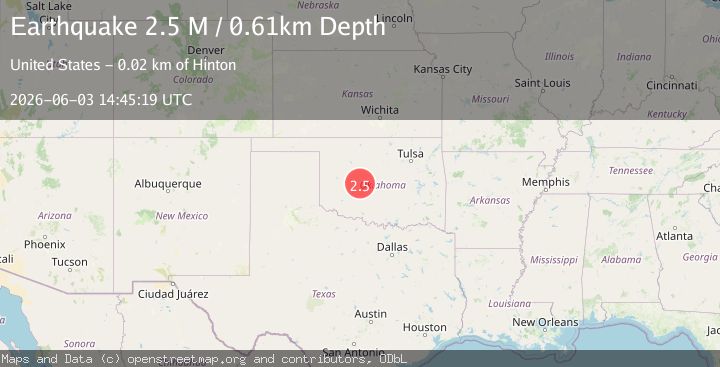Map of Oklahoma