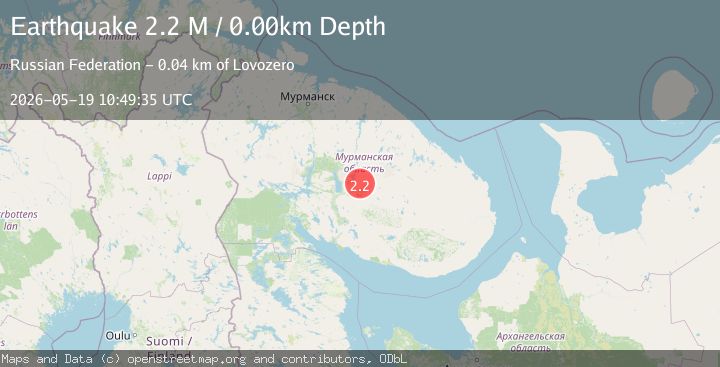 Map of northwestern Russia